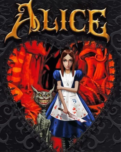 American Mcgee Alice Diamond Paintings