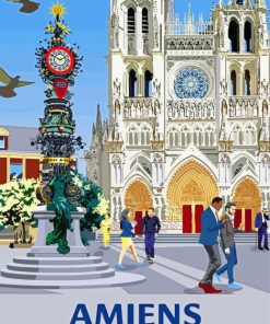 Amiens City Diamond Paintings