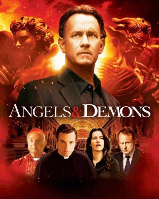 Angels And Demons Poster Diamond Paintings