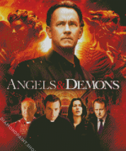 Angels And Demons Poster Diamond Paintings