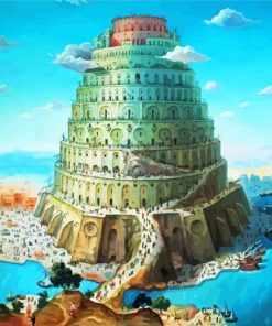 Babel Tower Diamond Paintings