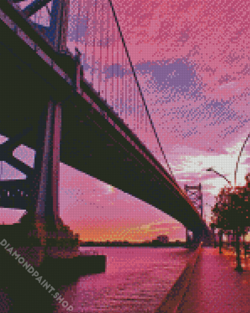 Benjamin Franklin Bridge Art Diamond Paintings