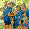 Boy Scouts Art Diamond Paintings