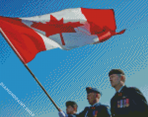 CDN Militaries Diamond Paintings