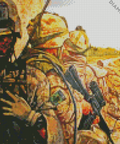 CDN Soldiers Diamond Paintings