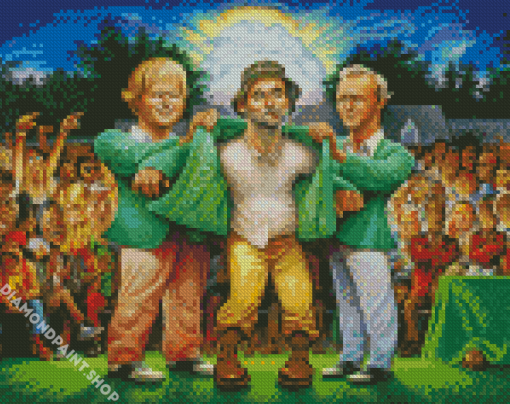 Caddyshack Characters Diamond Paintings