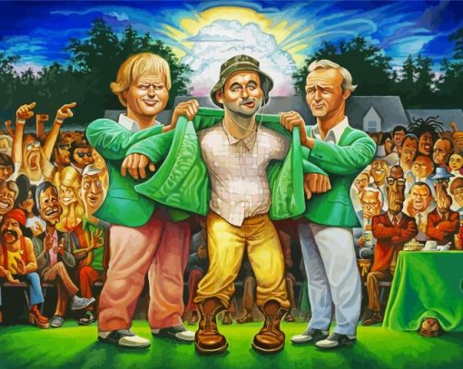 Caddyshack Characters Diamond Paintings