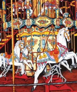 Circus Carousel Diamond Paintings