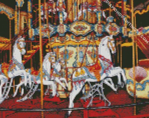 Circus Carousel Diamond Paintings