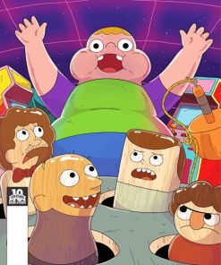 Clarence Characters Diamond Paintings