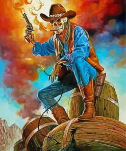 Cowboy Skull Diamond Paintings