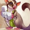 Cute Sugar Glider Art Diamond Paintings