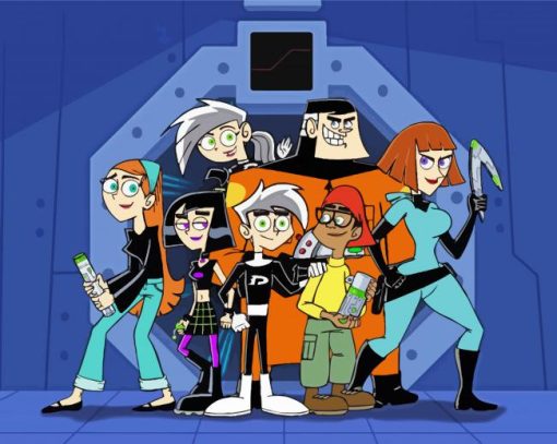 Danny Phantom Characters Diamond Paintings