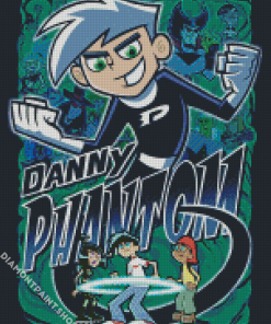 Danny Phantom Poster Diamond Paintings