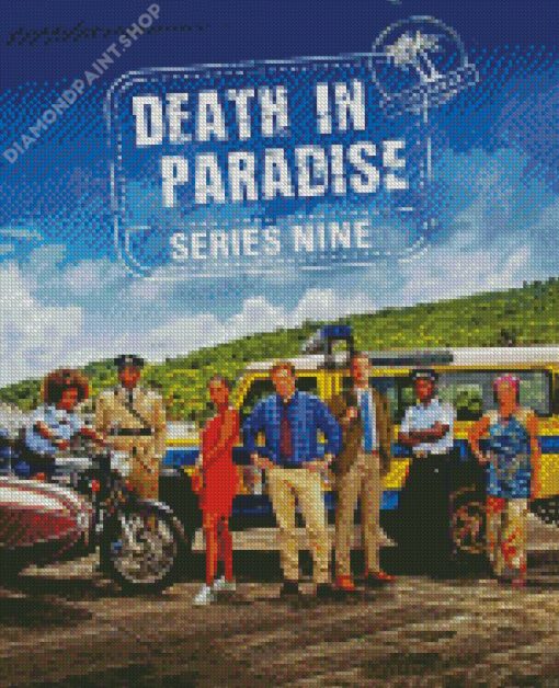 Death In Paradise Diamond Paintings