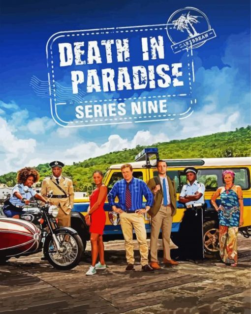 Death In Paradise Diamond Paintings