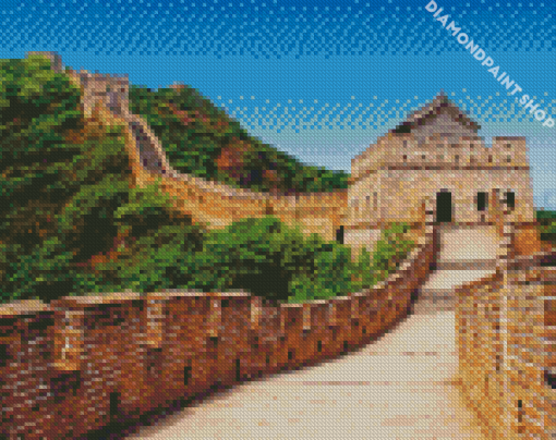 Great Wall In China Diamond Paintings