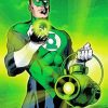 Green Lantern Diamond Paintings