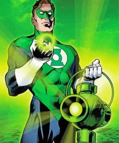 Green Lantern Diamond Paintings