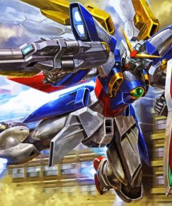 Gundam Wing Robot Diamond Paintings