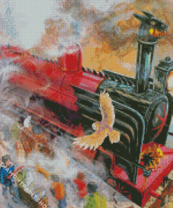 Harry Portter Hogwarts Express Diamond Paintings