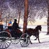 Horse Carriage Art Diamond Paintings