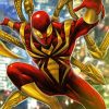 Red Iron Spider Diamond Paintings