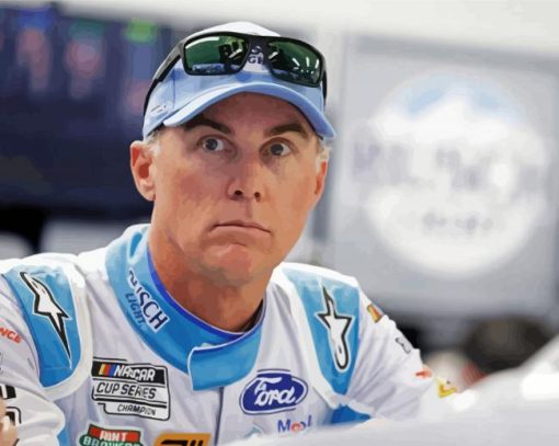 Kevin Harvick Driver Diamond Paintings