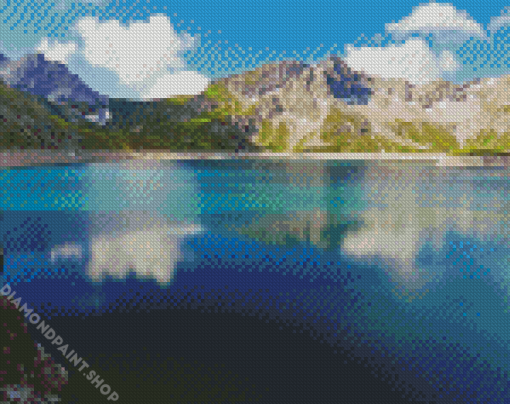 Lunersee Lake Diamond Paintings