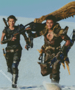 Monster Hunter Movie Diamond Paintings