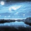 Moonlight Cloomy Sky Diamond Paintings