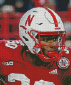 Nebraska Huskers Player Diamond Paintings