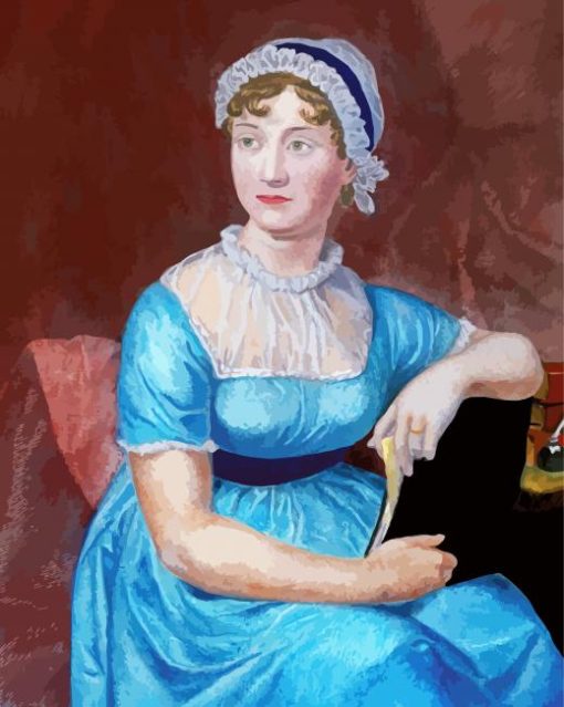 Novelist Jane Austen Diamond Paintings