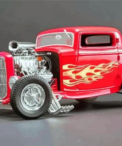 Red 32 Ford Coupe Diamond Paintings