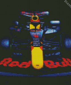 Red Bull Race Car Diamond Paintings