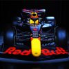 Red Bull Race Car Diamond Paintings