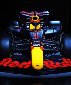 Red Bull Race Car Diamond Paintings