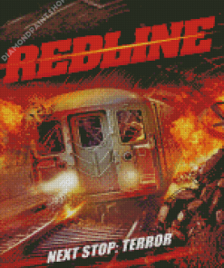 Redline Film Poster Diamond Paintings