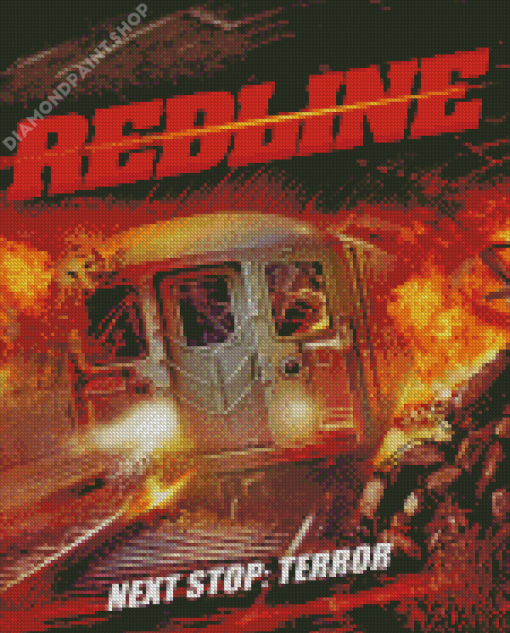 Redline Film Poster Diamond Paintings