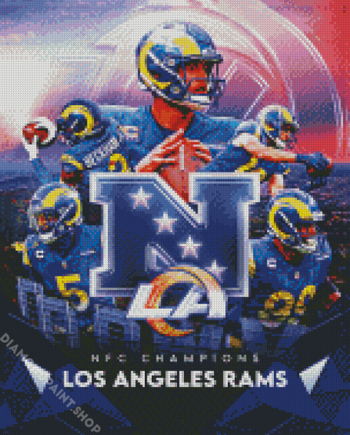 St Louis Rams Team Diamond Paintings