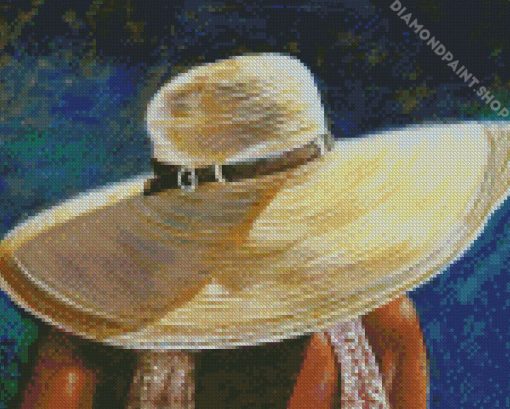 Straw Hat Diamond Paintings