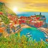 Vernazza Sunset Diamond Paintings