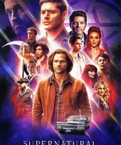 Supernatural Poster Diamond Paintings