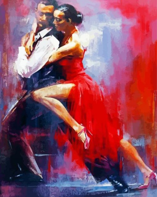 Tango Dancers Diamond Paintings