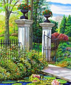 Garden Gate Diamond Paintings