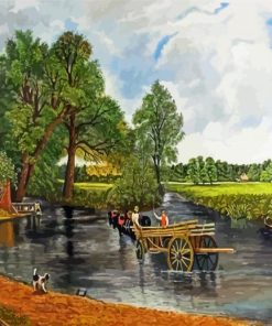 The Hay Wain Art Diamond Paintings