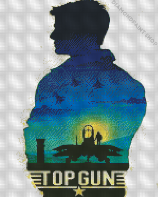 Top Gun Poster Diamond Paintings