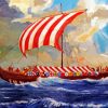 Viking Longboat Diamond Paintings