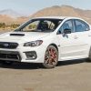 White Subaru Car Diamond Paintings