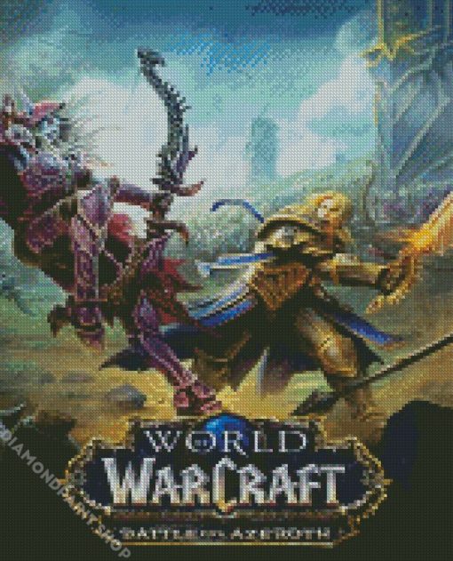 World Of Warcraft Battle Diamond Paintings